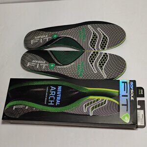 Sof Sole FIT Insoles Men's 11-12 Neutral Arch 3.0cm - NEW